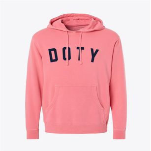 Doty Wisconsin Classic Curve Pigment-Dyed Hoodie