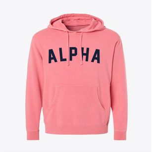 Alpha Minnesota Classic Curve Pigment-Dyed Hoodie