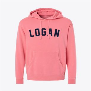 Logan Ohio Classic Curve Pigment-Dyed Hoodie
