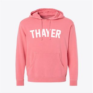 Thayer Kansas Classic Curve Pigment-Dyed Hoodie