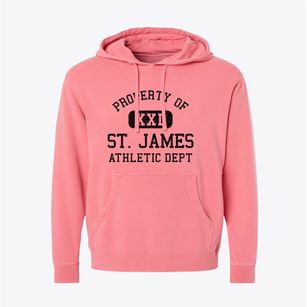 St. James Missouri Athletic Dept Pigment-Dyed Hoodie
