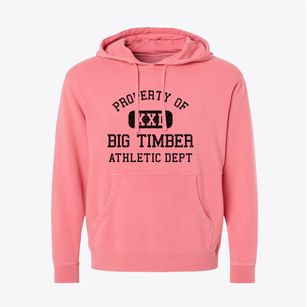 Big Timber Montana Athletic Dept Pigment-Dyed Hoodie