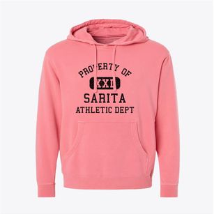 Sarita Texas Athletic Dept Pigment-Dyed Hoodie