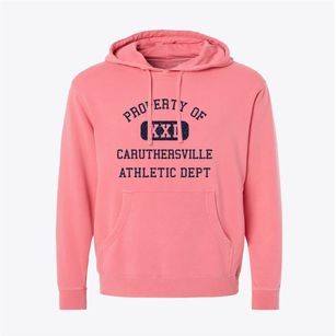 Caruthersville Missouri Athletic Dept Pigment-Dyed Hoodie