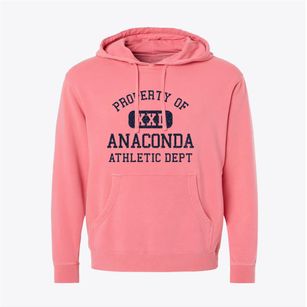 Anaconda Montana Athletic Dept Pigment-Dyed Hoodie
