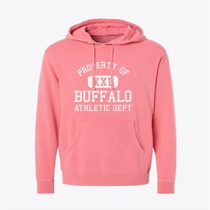 Buffalo Oklahoma Athletic Dept Pigment-Dyed Hoodie