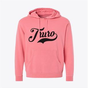 Truro Massachusetts Vintage Team Pigment-Dyed Hoodie