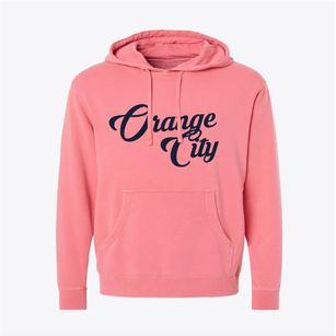 Orange City Iowa Vintage Team Pigment-Dyed Hoodie