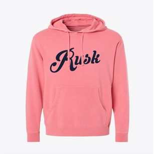 Rusk Wisconsin Vintage Team Pigment-Dyed Hoodie