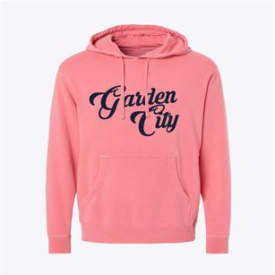 Garden City Minnesota Vintage Team Pigment-Dyed Hoodie