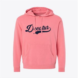 Decatur Indiana Vintage Team Pigment-Dyed Hoodie