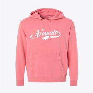 Nowata Oklahoma Vintage Team Pigment-Dyed Hoodie