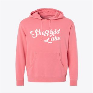 Sheffield Lake Ohio Vintage Team Pigment-Dyed Hoodie