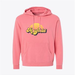 Mayfield New York Sublime Sunset Pigment-Dyed Hoodie