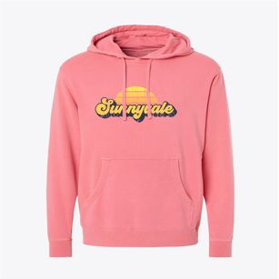 Sunnyvale California Sublime Sunset Pigment-Dyed Hoodie