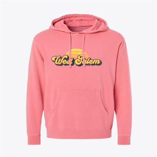 West Salem Ohio Sublime Sunset Pigment-Dyed Hoodie