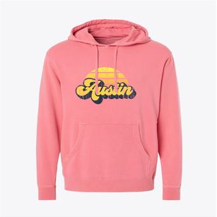 Austin Minnesota Sublime Sunset Pigment-Dyed Hoodie