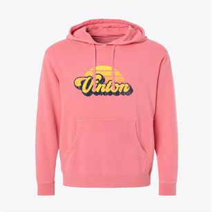Vinton Ohio Sublime Sunset Pigment-Dyed Hoodie