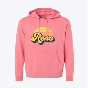 Reno Nevada Sublime Sunset Pigment-Dyed Hoodie