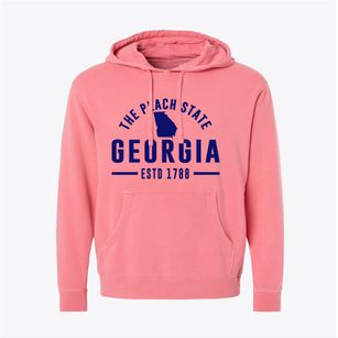  Georgia Motto Pigment-Dyed Hoodie