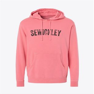 Sewickley Pennsylvania Timeless Retro Pigment-Dyed Hoodie