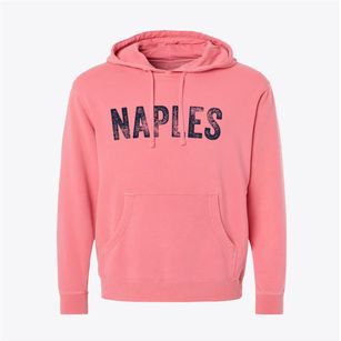 Naples Florida Timeless Retro Pigment-Dyed Hoodie
