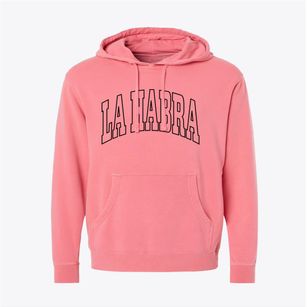 La Habra California Trendy Block Pigment-Dyed Hoodie