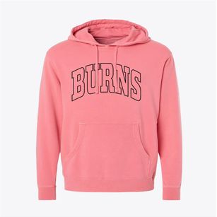 Burns Tennessee Trendy Block Pigment-Dyed Hoodie