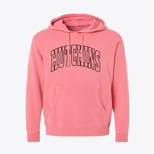 Hutchins Wisconsin Trendy Block Pigment-Dyed Hoodie