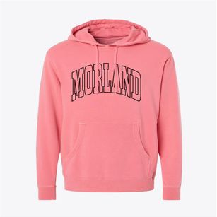 Morland Kansas Trendy Block Pigment-Dyed Hoodie