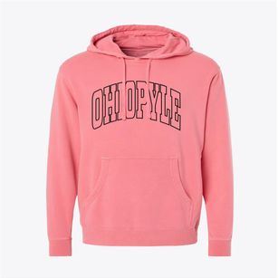 Ohiopyle Pennsylvania Trendy Block Pigment-Dyed Hoodie