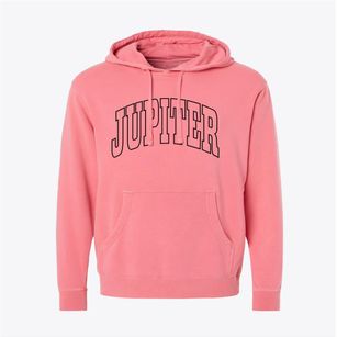 Jupiter Florida Trendy Block Pigment-Dyed Hoodie
