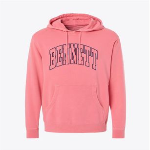 Bennett Colorado Trendy Block Pigment-Dyed Hoodie