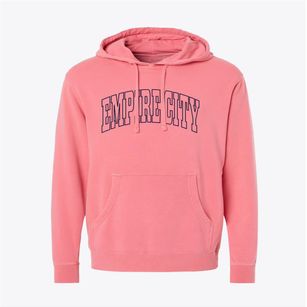 Empire City Oklahoma Trendy Block Pigment-Dyed Hoodie