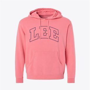 Lee Maine Trendy Block Pigment-Dyed Hoodie
