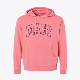 Macy Nebraska Trendy Block Pigment-Dyed Hoodie