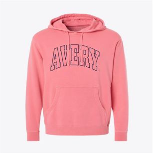 Avery Texas Trendy Block Pigment-Dyed Hoodie