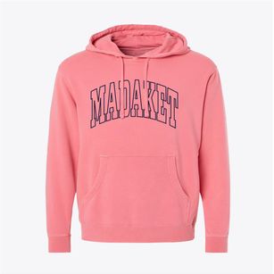Madaket Massachusetts Trendy Block Pigment-Dyed Hoodie