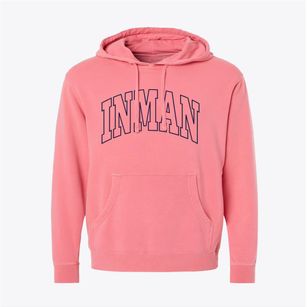 Inman Nebraska Trendy Block Pigment-Dyed Hoodie