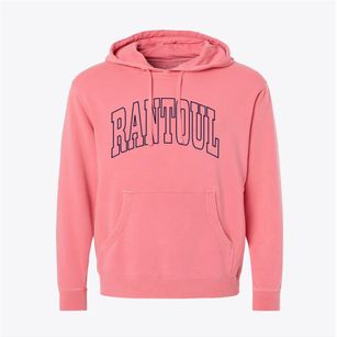 Rantoul Illinois Trendy Block Pigment-Dyed Hoodie