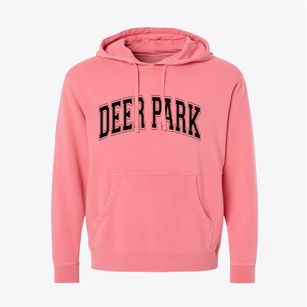 Deer Park Texas Varsity Pigment-Dyed Hoodie