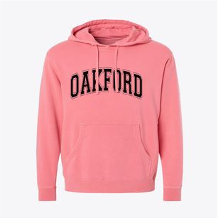Oakford Illinois Varsity Pigment-Dyed Hoodie