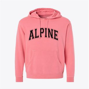 Alpine Oregon Varsity Pigment-Dyed Hoodie