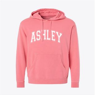 Ashley Pennsylvania Varsity Pigment-Dyed Hoodie