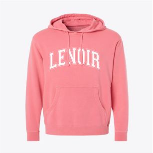 Lenoir North Carolina Varsity Pigment-Dyed Hoodie