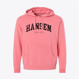 Hansen Idaho Urban Vibe Pigment-Dyed Hoodie