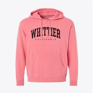 Whittier California Urban Vibe Pigment-Dyed Hoodie