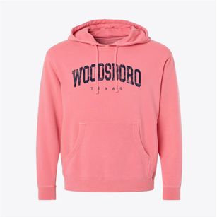 Woodsboro Texas Urban Vibe Pigment-Dyed Hoodie