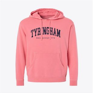 Tyringham Massachusetts Urban Vibe Pigment-Dyed Hoodie