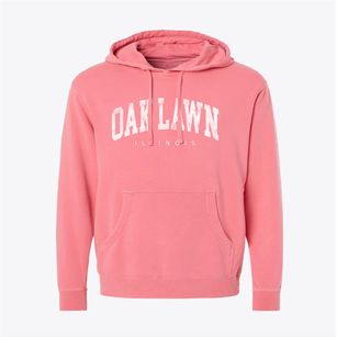 Oak Lawn Illinois Urban Vibe Pigment-Dyed Hoodie